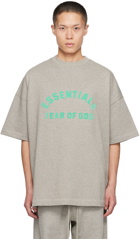 Fear of God ESSENTIALS Gray Crewneck T-Shirt