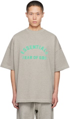Fear of God ESSENTIALS Gray Crewneck T-Shirt