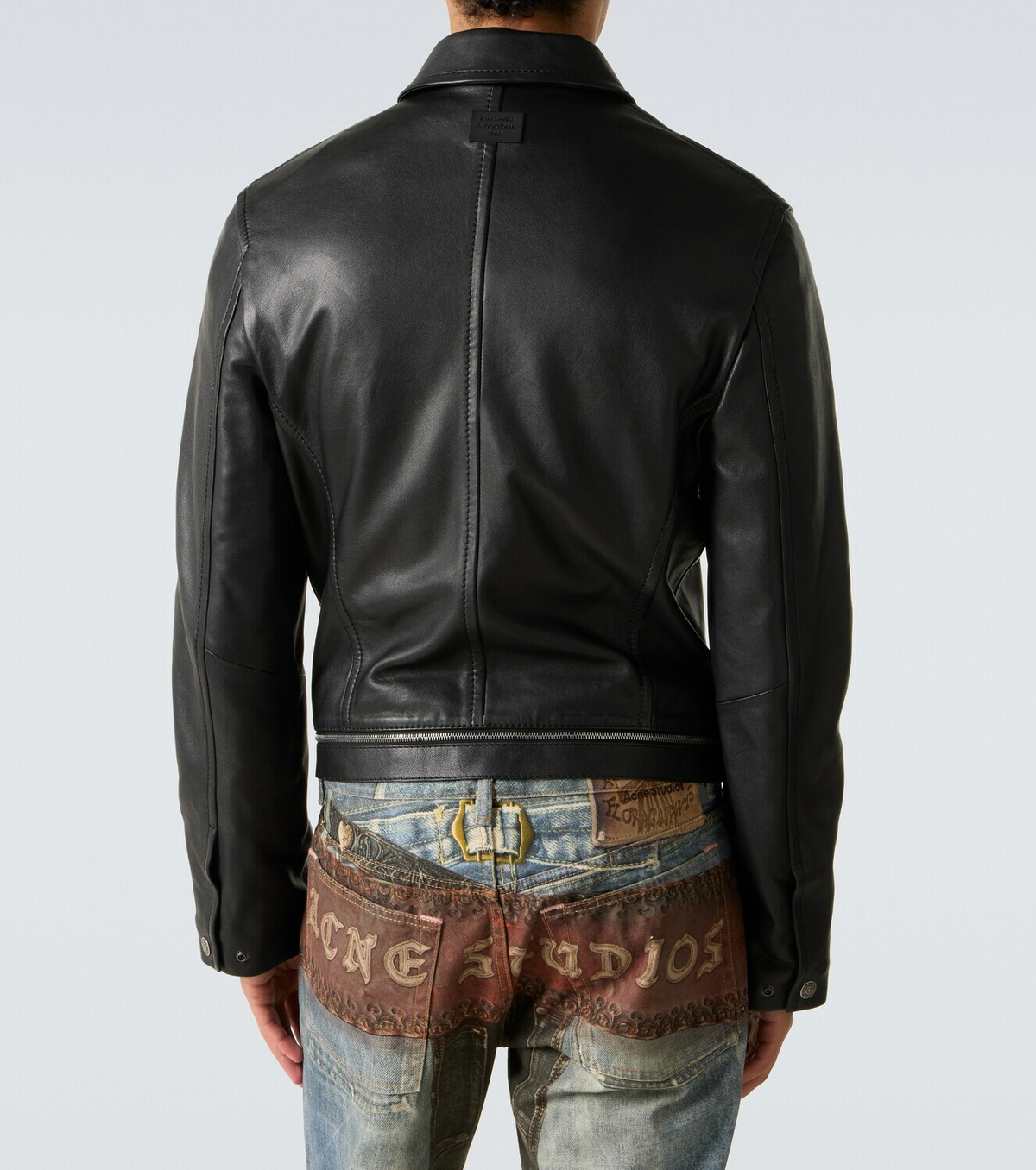 Acne Studios Leather biker jacket