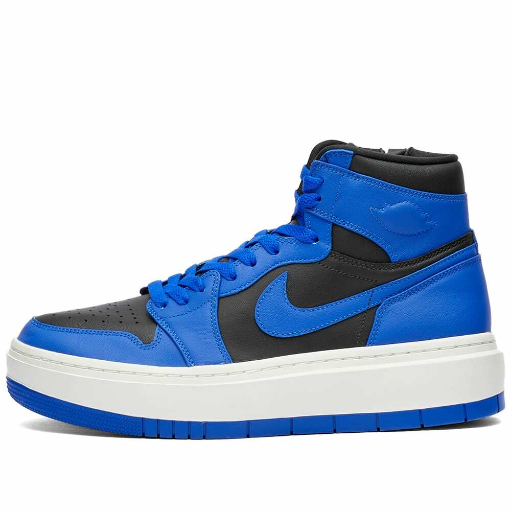 Nike Women's Air Jordan 1 Elevate High Sneakers in Dark Ash/Hyper Royal