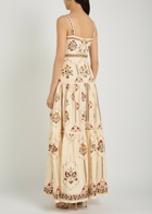 Agua BY Agua Bendita Lina Printed Linen Maxi Dress Multicoloured