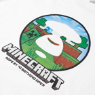 Men's AAPE x Minecraft Ape Head T-Shirt in White