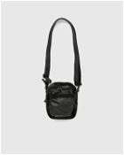 Stone Island Bumbag Mussola Gommata Canvas Accessories, Garment Dyed Black - Mens - Small Bags