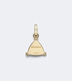 FoundRae Resilience Blossoms 18kt gold pendant with diamonds