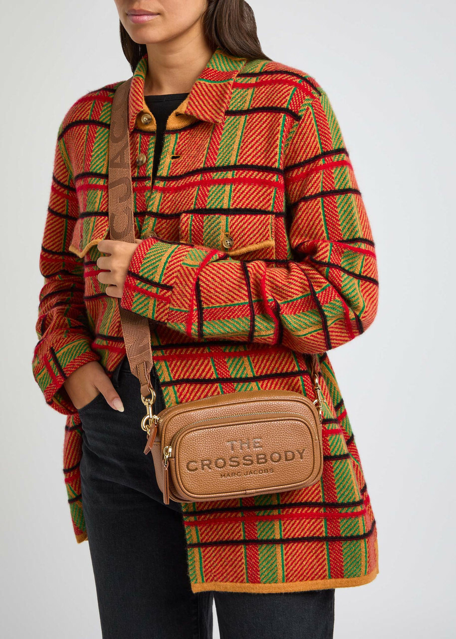 バッグ MARC JACOBS THE LEATHER CROSS BODY BAG Marc Jacobs The Crossbody Leather Cross-body bag - Brown
