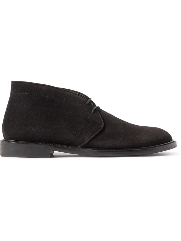 Photo: PAUL SMITH - Mendes Suede Chukka Boots - Black