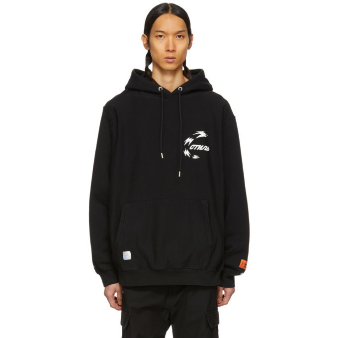 Photo: Heron Preston Black Chinese Herons Hoodie