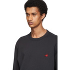 Woolrich Black Logo Patch Sweatshirt