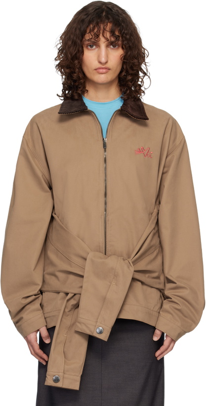 Photo: Charles Jeffrey LOVERBOY Tan Hug Jacket
