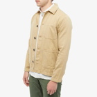 Universal Works Men's Herringbone Cotton Field Jacket in Sand