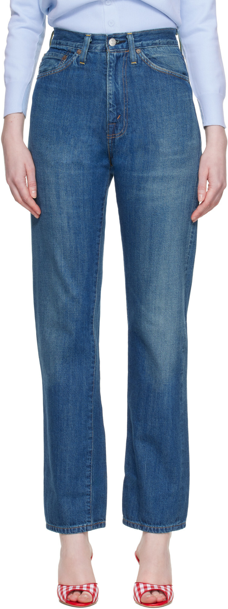 Levi's Blue 1950's 701 Jeans