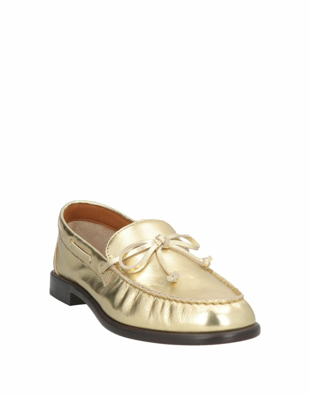 Rag & Bone Womens Loafers in Gold