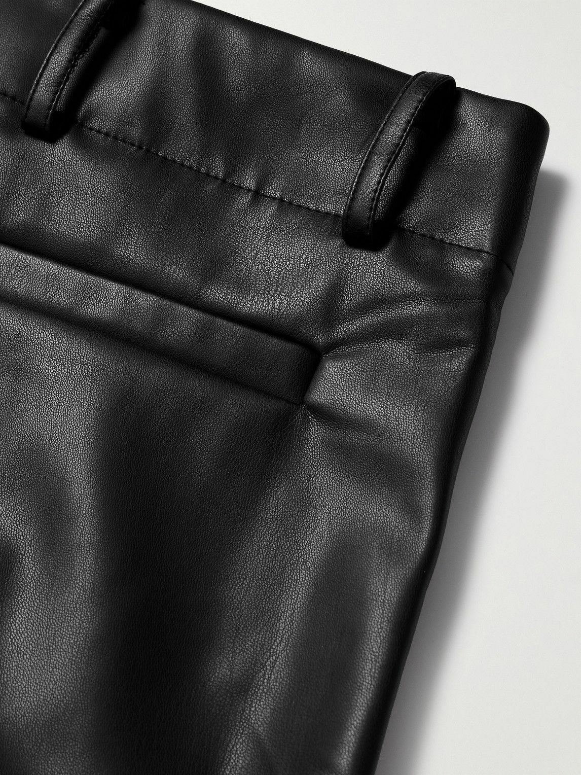 Baker Faux Leather Pants - Black – The Frankie Shop