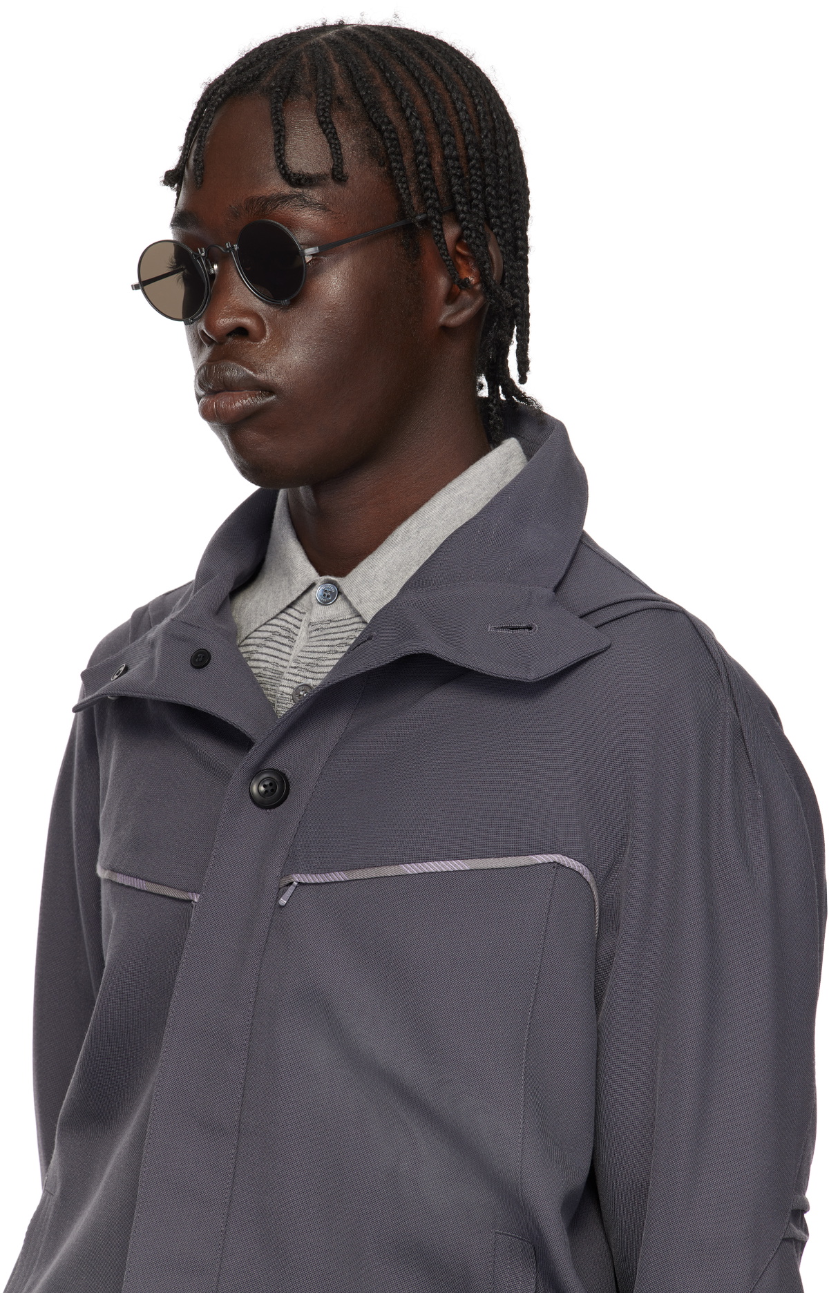 Matsuda Black 10601H Sunglasses Matsuda