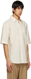 Lemaire Off-White Cotton Shirt