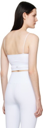 Alo White Goddess Bandeau Top