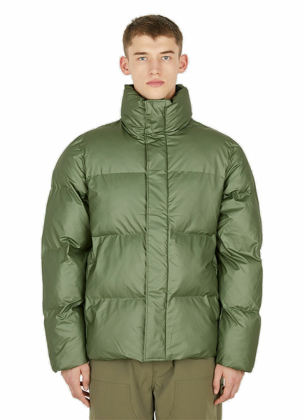 Photo: Boxy Puffer Jacket in Green