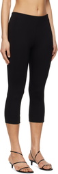 rag & bone Black Simone Ponte Capri Trousers