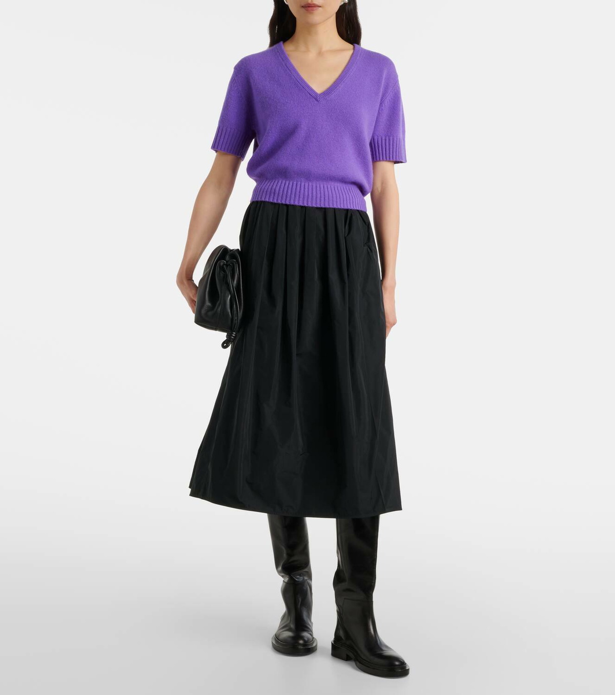 Jardin des Orangers Knitted cashmere top