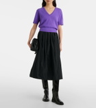 Jardin des Orangers Knitted cashmere top