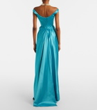 Vivienne Westwood Nova Camille satin bustier gown