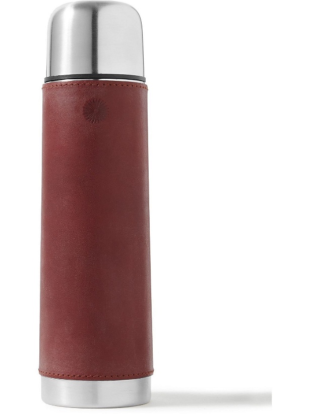 Photo: Purdey - Leather and Steel Flask