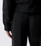 Giorgio Armani Jacquard blouson jacket