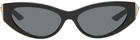 Versace Black Greca Strass Cat-Eye Sunglasses