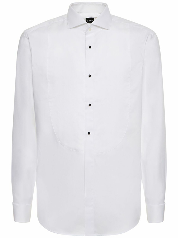 Photo: BOSS Hank Cotton Tuxedo Shirt