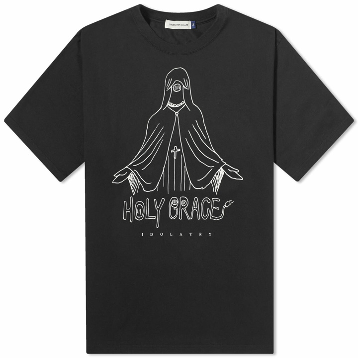 Photo: Undercover Men's Holy Grace T-Shirt in Black