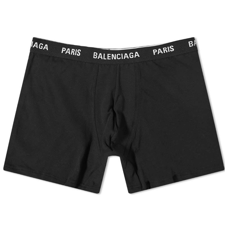Photo: Balenciaga Paris Logo Boxer Short