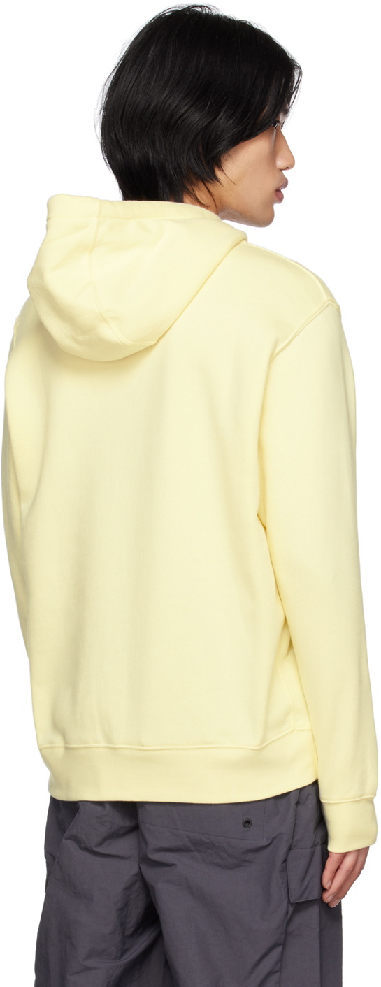 nike light yellow hoodie
