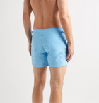 TOM FORD - Slim-Fit Mid-Length Swim Shorts - Blue