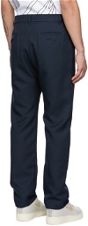 Rhude SSENSE Exclusive Navy Suiting Trousers
