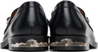 Toga Pulla Black Tassel Loafers