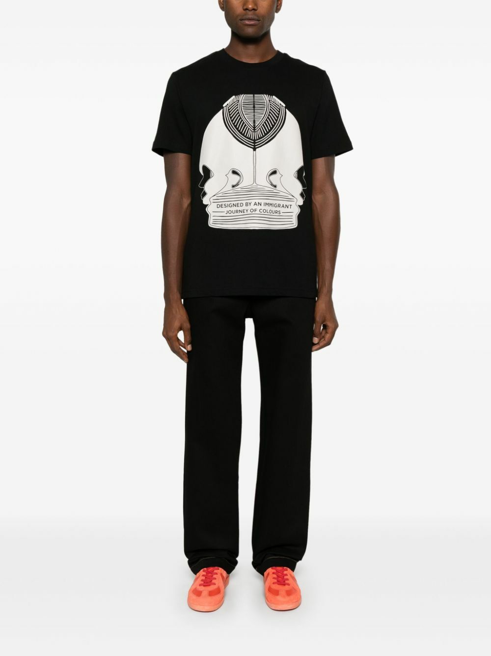 Labrum London Monogram Straight-Leg Jeans