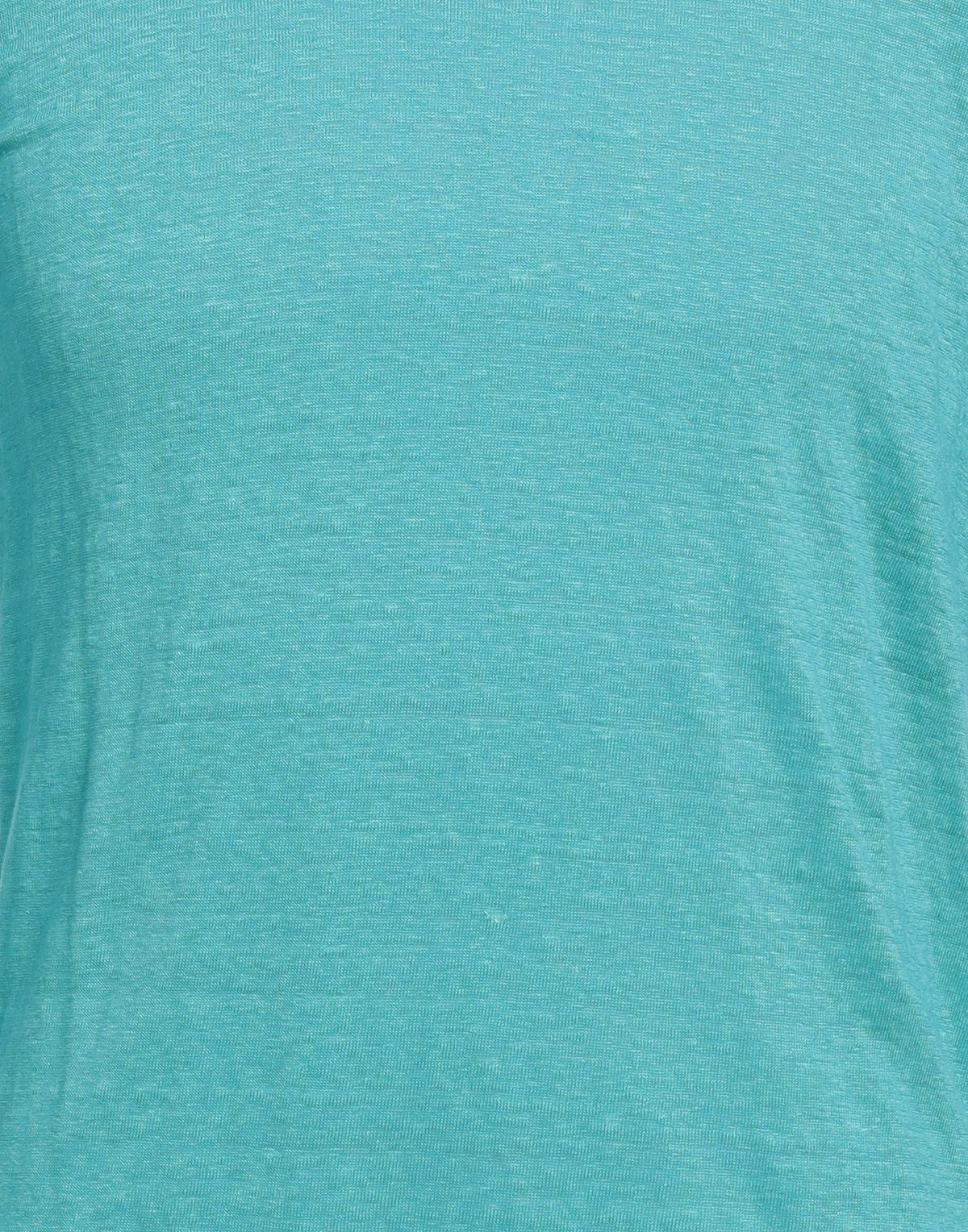 120% Lino Mens T-shirt Turquoise