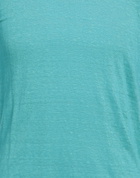 120% Lino Mens T-shirt Turquoise