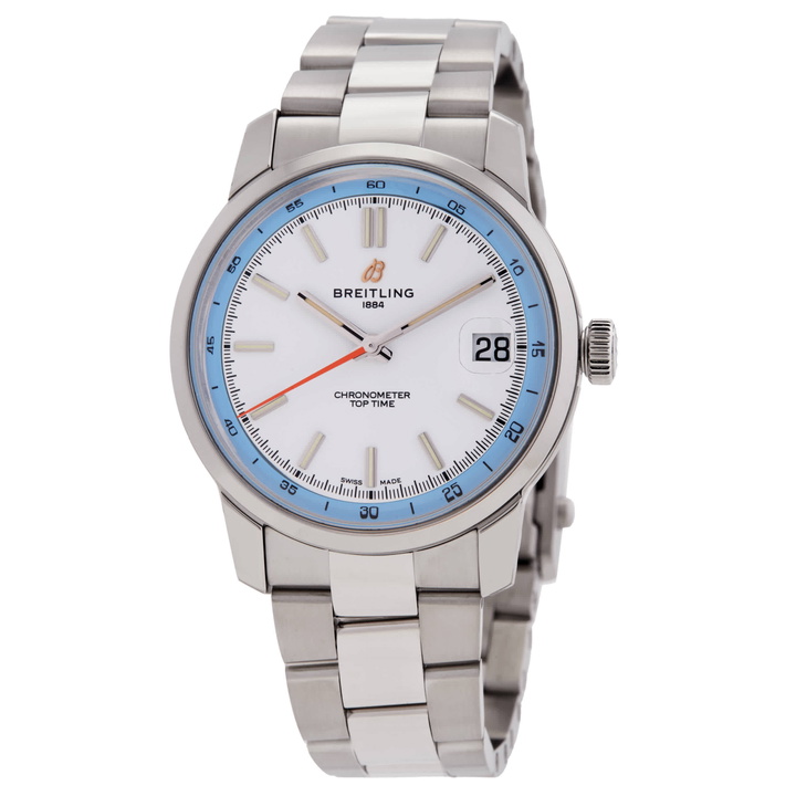 Photo: Breitling Top Time B31 Hand Wind Chronometer Mens Watch AB3113281A1A1