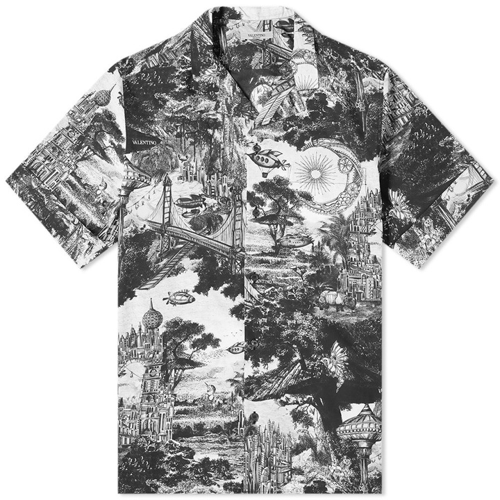 Photo: Valentino Dramatic Print Vacation Shirt