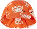 nadadelazos Baby Orange Crabs Cap