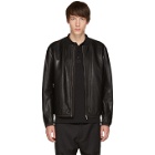 Hugo Black Lewy Leather Jacket