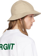 Moncler Genius Moncler x FRGMT Beige Reversible Bucket Hat