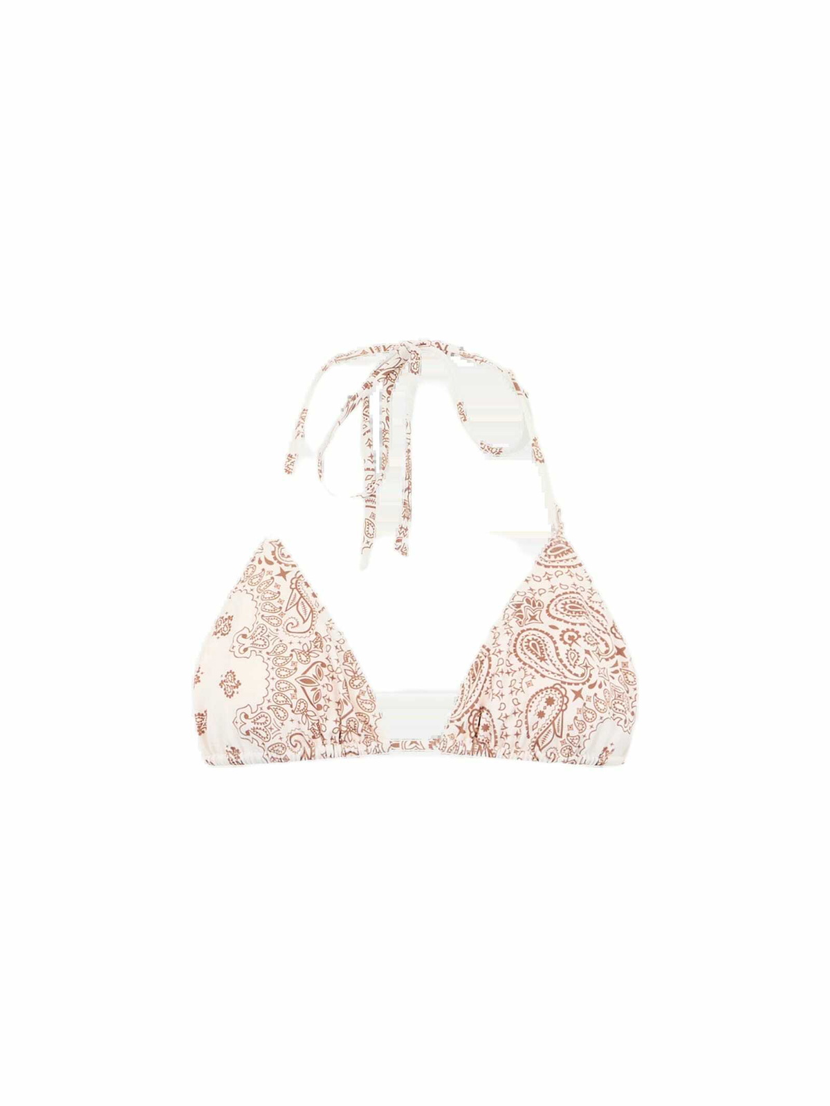 Mc2 Saint Barth Women's Leah Nylon Bikini Top Giraffeskin