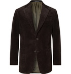 RICHARD JAMES - Slim-Fit Cotton-Corduroy Blazer - Black