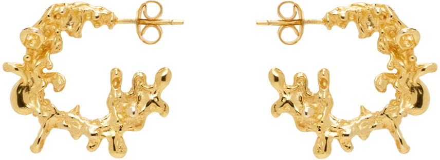 Vasiliki Gold Nerites Earrings