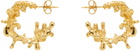 Vasiliki Gold Nerites Earrings