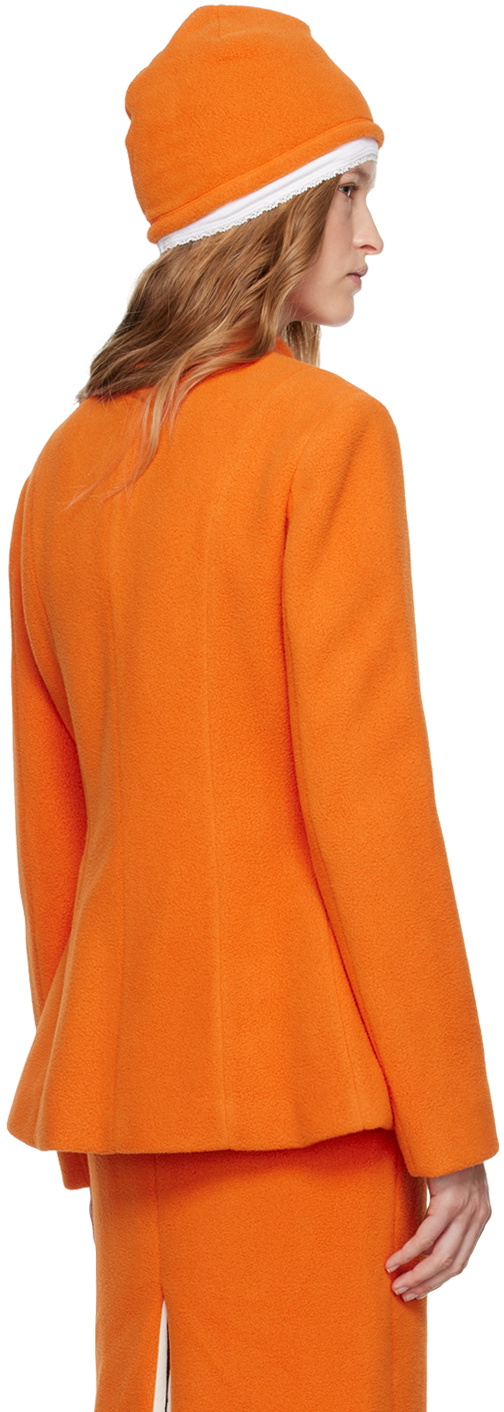 COLLEEN ALLEN SSENSE Exclusive Orange Victorian Jacket