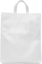 Acne Studios White Logo Tote