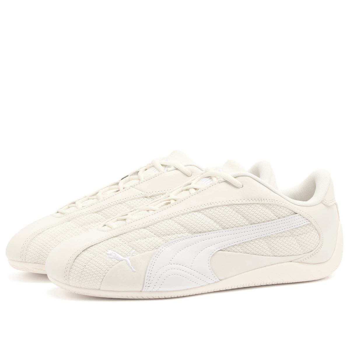 Puma Speedcat Plus Sneaker in Warm White